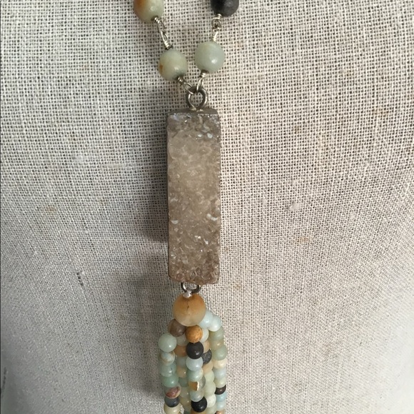 2 necklaces made with semi precious stones. Each necklace is sold separately. - Picture 4 of 5